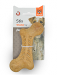 Игрушка Fofos кусалка деревянная кость, для чистки зубов собак Woodplay Bone NEW