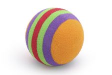 Игрушка Nunbell набор Мячики d=3.4см EVA, шоу-бокс 60шт, микс для животных