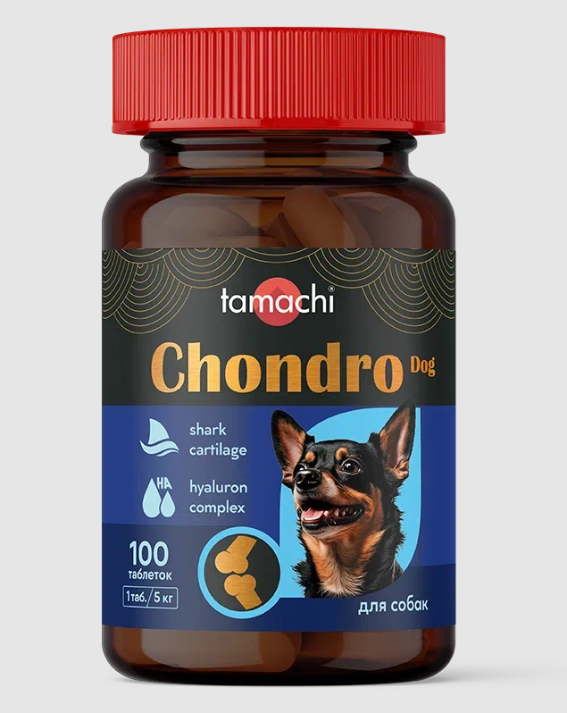 Tamachi Chondro Dog витаминно-минеральный комплекс 100таб для мелких собак (079462)
