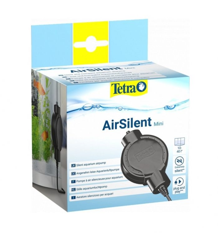 Компрессор (Tetra) AirSilent Mini 21л/ч для аквариума, 10-40л