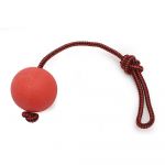 Игрушка (Wogy) Мяч d=7см литой с ручкой l=32см, для собак