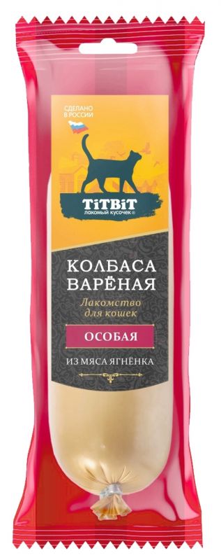 TitBit 0,1кг колбаса вареная Особая лакомство для кошек