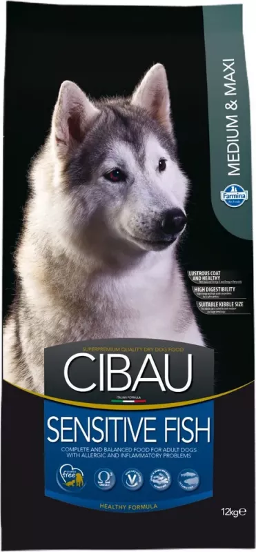 Farmina (Фармина) Cibau Sensitive 12кг рыба сухой для собак средних и крупных пород (8017)