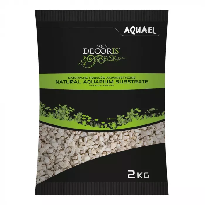 Грунт (AQUAEL) AQUA DECORIS DOLOMITE GRAVEL для аквариума доломитовый, 2кг, 2-4мм