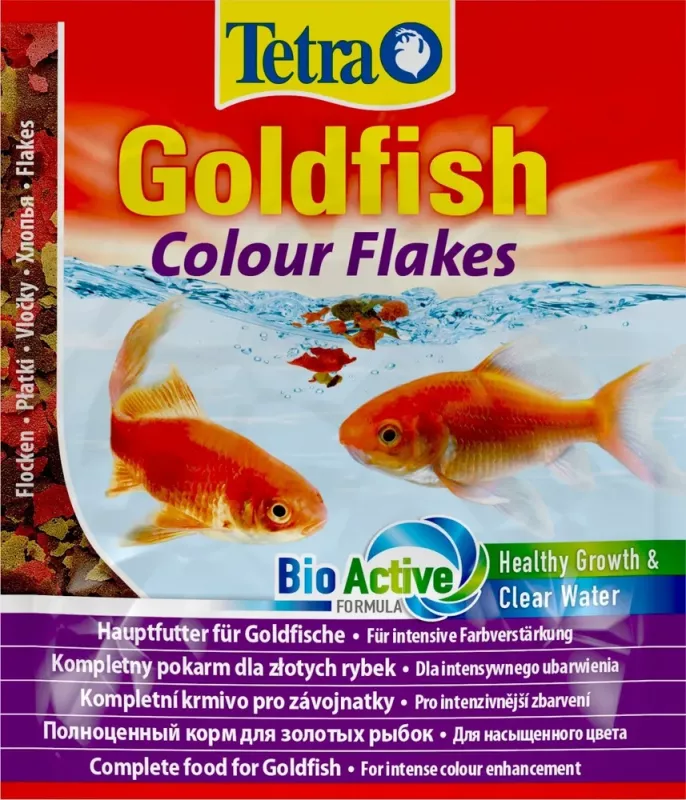 Tetra Goldfish Colour Flakes 0,012кг корм для окраса золотых рыб