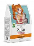 ZILLII Cat Healthy Care Light 0,4кг индейка с ягненком сухой для кошек с лишним весом (358705)