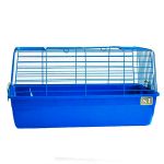 Клетка №1 85*49*38см, голубая, для кролика