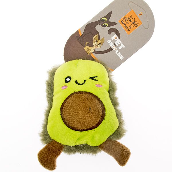Игрушка WOGY Авокадо 11х8х3.5см с мятой