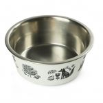 Миска (Triol) металл. на резинке 'Лес', 0,35л