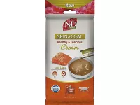 Farmina N&D Quinoa Cat Cream 0,06кг лакомство крем-суп  Здоровая кожа с лососем для взрослых кошек (108934)