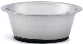 Миска (Beeztees) 653572 стальная с резиновым дном 900мл*16см Миска (Beeztees) 653572 стальная с резиновым дном 900мл*16см