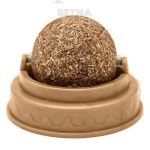Игрушка (PerseiLine) Шарик с кошачьей мятой на подставке, лакомство для кошек, 5х4 см Игрушка (PerseiLine) Шарик с кошачьей мятой на подставке, лакомство для кошек, 5х4 см