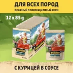 Brooksfield Adult Cat Chicken 0,085кг курица в соусе влажный для кошек (350297) Brooksfield Adult Cat Chicken 0,085кг курица в соусе влажный для кошек (350297)