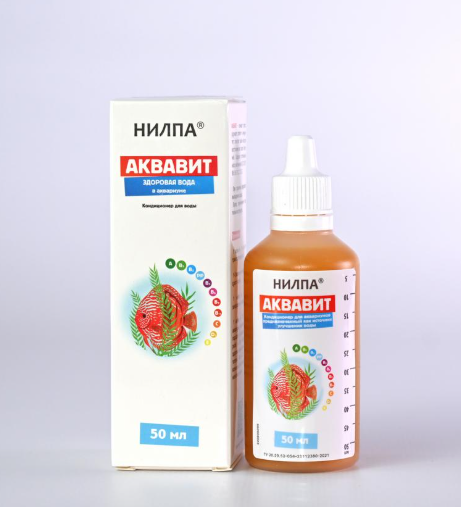 Кондиционер (Нилпа) Аквавит для воды, 50 мл