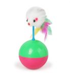 Игрушка (PerseiLine) Мышь-неваляшка для кошек,  6х11см Игрушка (PerseiLine) Мышь-неваляшка для кошек,  6х11см