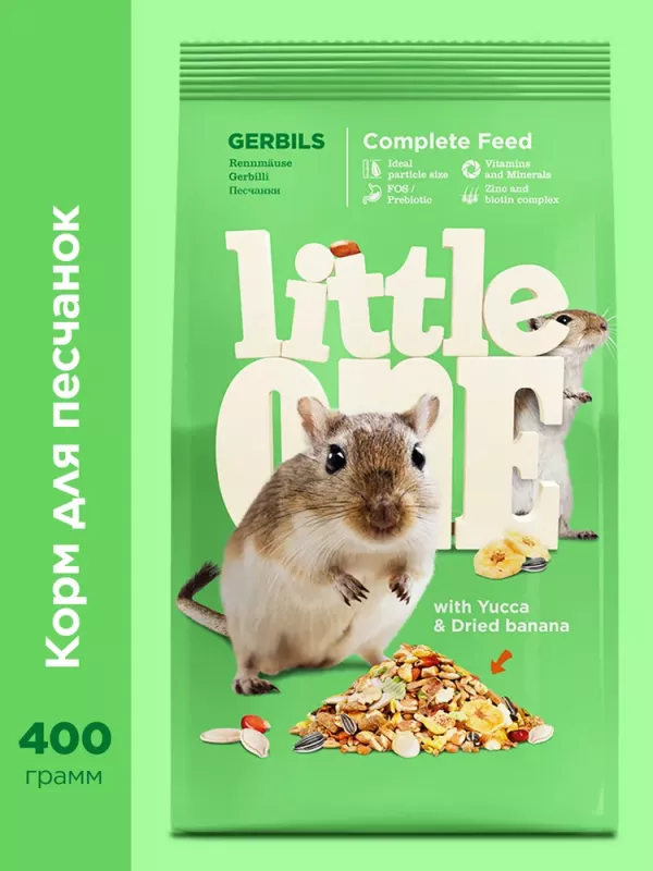 Little One 0,4кг Корм для песчанок