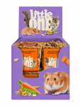 Little One 0,04кг  лакомство-игрушка Вкусная корзинка, ассорти для хомяков, крыс, мышей и песчанок