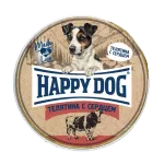Happy Dog Natur Line 0,125кг телятина с сердцем паштет для собак 