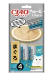 Inaba Ciao Churu 4*0,014кг 4RU129 лакомство-пюре для кошек Водный баланс Тунец Магуро