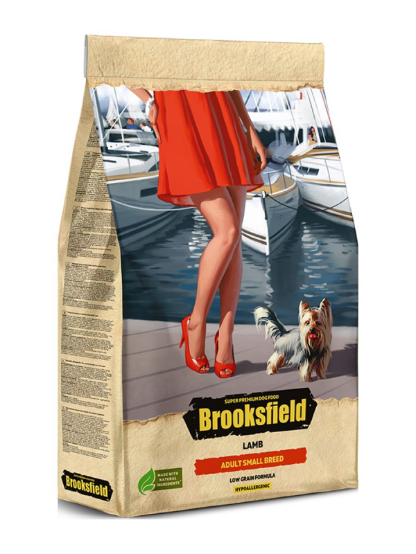 Brooksfield Adult Dog Small Breed 6кг ягненок/рис сухой для собак (354400)