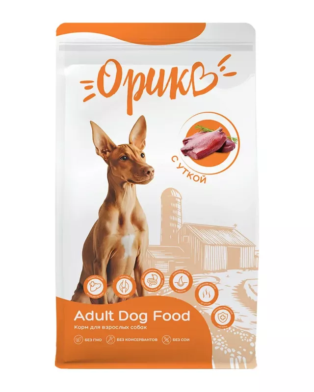 Орико 2,5кг утка корм для собак (407842)