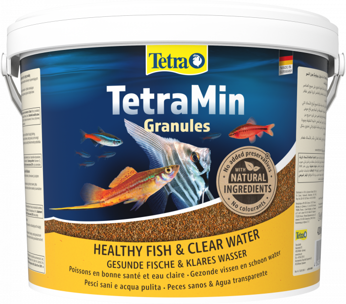 Tetra Min Granules 10л корм гранулы для рыб