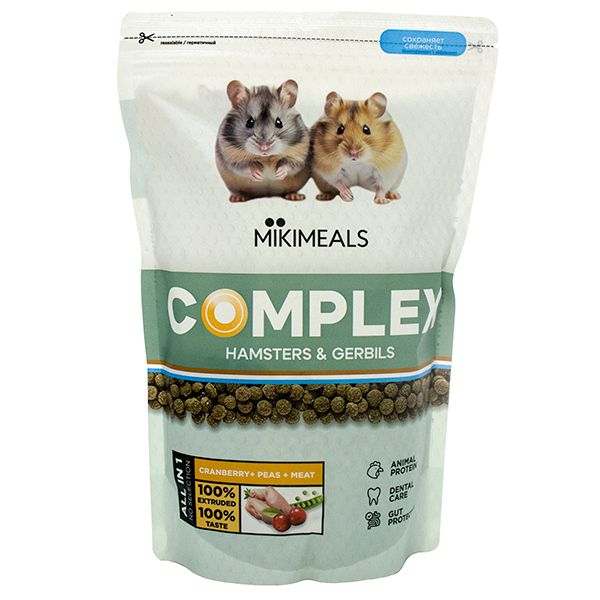 Mikimeals Complex 0,5кг корм для хомяков (520363)