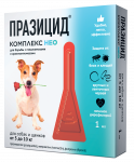 Празицид комплекс НЕО 1 мл (1пип) для собак и щенков от 5 до 10 кг (ЛИЦЕНЗИЯ) Празицид комплекс НЕО 1 мл (1пип) для собак и щенков от 5 до 10 кг (ЛИЦЕНЗИЯ)
