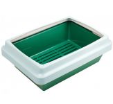 Туалет (Сибирская кошка) с бортиком Smart Sift для кошек Туалет (Сибирская кошка) с бортиком Smart Sift для кошек