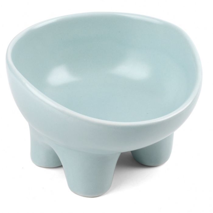 Миска (Triol) керамическая на ножках 'Плюшка', 0,25л