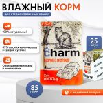 Charm 0,085кг индейка в соусе пауч для стерилизованных кошек Charm 0,085кг индейка в соусе пауч для стерилизованных кошек