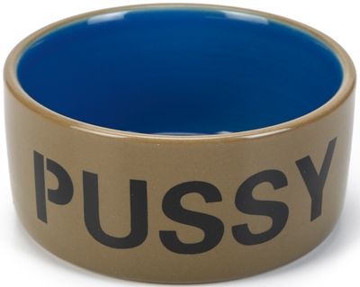 Миска (Beeztees) 451583 Pussy керамическая для кошек, 11,5см