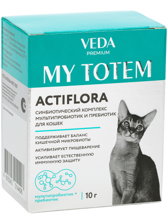 VEDA My Totem Actiflora синбиотический комплекс для кошек, 10 г