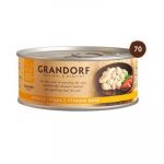 Консервы д/кошек GRANDORF Филе тунца с куриной грудкой 70гр
