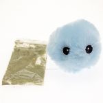 Игрушка (Сибирская кошка) Лягушка интерактивный мяч голубой, пушистый Игрушка (Сибирская кошка) Лягушка интерактивный мяч голубой, пушистый