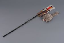 Дразнилка (Wogy) Мышка натуральный мех 15/9х5см на палочке l=46см арт.SASP8208 Код259338