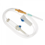 Система для в/в вливания инф. растворов VitaVet Pro с иглой 21G 0.8*40 мм 45/шт Бейджинг