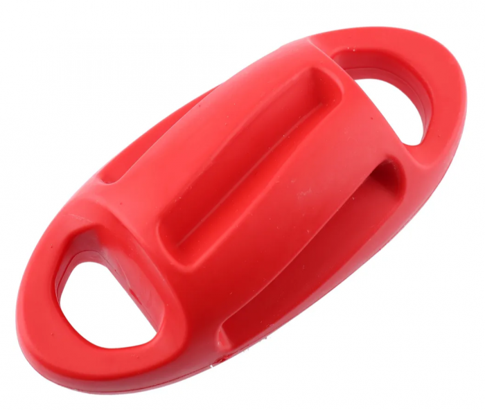 Игрушка Wogy Мяч регби 18х8см с ручками 190гр для собак Red Strong
