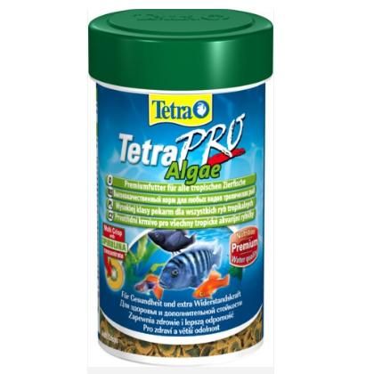 Tetra Pro Algae Multi Crisp 0.100л чипсы со спирулиной для рыб