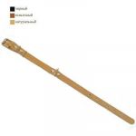 Ошейник (Аркон) черный 20мм, 32-44см с подкладкой