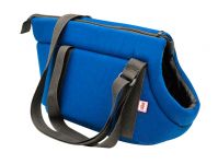 Сумка-переноска (Зооэкспресс)  поплин №2 38*22*22 см темно-синий Сумка-переноска (Зооэкспресс)  поплин №2 38*22*22 см темно-синий