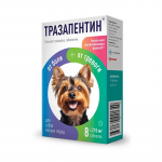 Тразапентин 8 таб 210мг от боли и тревоги для собак мелких пород (ЛИЦЕНЗИЯ) Тразапентин 8 таб 210мг от боли и тревоги для собак мелких пород (ЛИЦЕНЗИЯ)