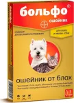 Ошейник Больфо (4мес), 38см от блох, вшей и клещей для кошек и мелких собак (ЛИЦЕНЗИЯ)