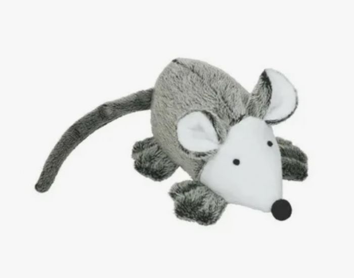 Игрушка Wogy Мышка мягкая 10х7х4см с заводным механизмом для кошек