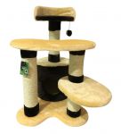 Домик (YUGI) когтеточка искусственный мех, канат, сизаль 55*50*77см /013/ Домик (YUGI) когтеточка искусственный мех, канат, сизаль 55*50*77см /013/