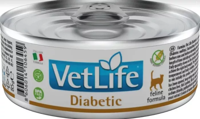 Farmina Vet Life Cat Diabetic 0,085кг паштет для кошек при диабете 1313 (106459)