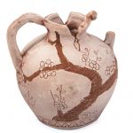 Грот (Laguna) Ваза Сакура, терракота, 8,7*8*9см Грот (Laguna) Ваза Сакура, терракота, 8,7*8*9см