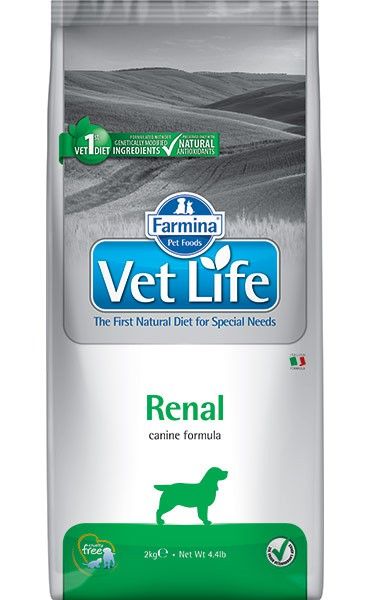 Farmina (Фармина) Vet Life Dog 12кг для собак с почечными заболеваниями (025395)
