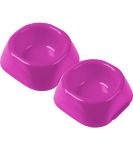 Миска (Сибирская кошка) Экстра 230 мл двойная для кошек Миска (Сибирская кошка) Экстра 230 мл двойная для кошек