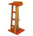 Когтеточка (Rich Breed) Лестница высокая с лежанкой (46х37х96)